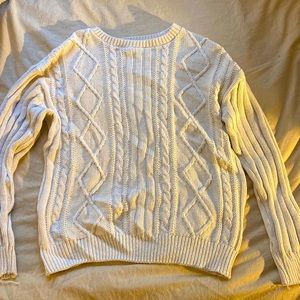 Cream colored sweater